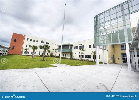 Middle School In Florida Stock Image Image Of Range 25491753