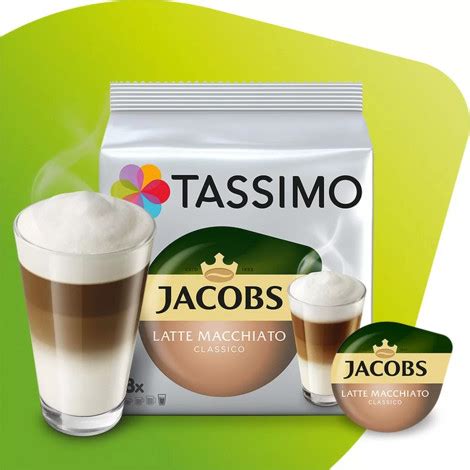 Coffee capsules Tassimo Latte Macchiato Classico (compatible with Bosch ...