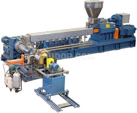 Two Stage Twin Screw Single Screw Compounding Extruder Two Stage