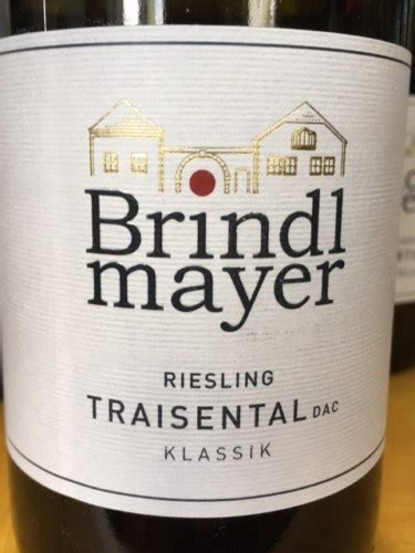 Brindlmayer Klassik Riesling Vivino Us