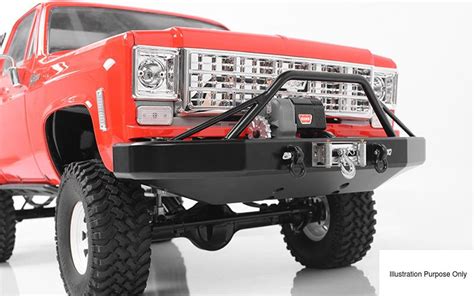 Tough Armor Front Winch Bumper For K5 Chevy Blazer Tf2 Rc4wd Z X0032