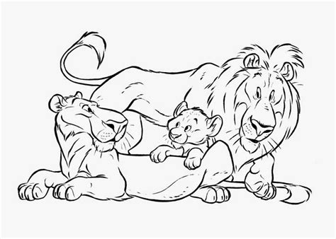 Lion family coloring pages | Free Coloring Pages and Coloring Books for ...