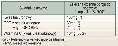 Suplement diety Bio Herbs Kwas Hialuronowy Opc Witaminą C Wspiera