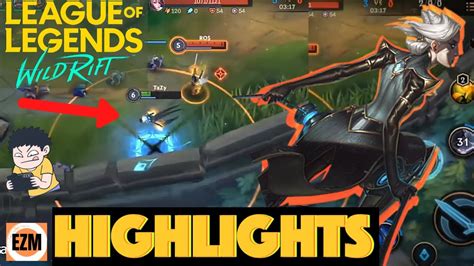 Wild Rift Camille Best Gameplay Highlights Compilation League Of Legends Alpha Youtube