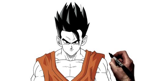 How To Draw A Gohan