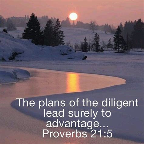 Proverbs 21 5 The Plans Of The Diligent Lead Surely To Advantage But