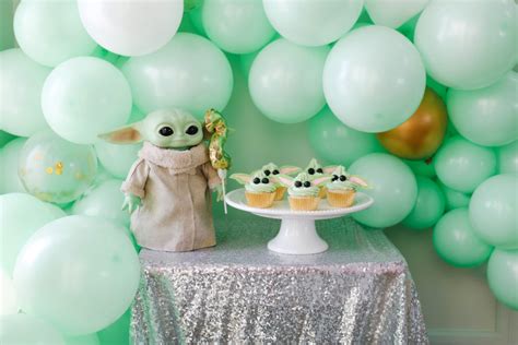 Yoda Best Baby Yoda Birthday Party Mandalorian Grogu Birthday