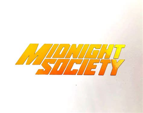 Midnight Society Decal Midnight Society Stickers - Etsy