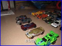 Car Track Set Hot Wheels Track Builder Pc Power Booster Kit Set Plus Cars Car Case