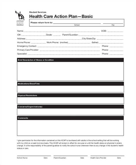 11+ Healthcare Plan Templates - PDF, Word