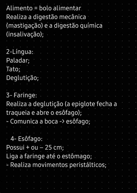 Resumão Sistema Digestório Janayna Fontoura Anatomorfofisiologia