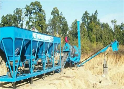 Mewad Automatic Asphalt Hot Mix Plant 440 V Capacity 80 Tph At 1900000 In Ahmedabad