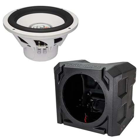 Powerbass Xl 1040dmf 10 Dual 4 Ohm Marine Subwoofer And Grill With Ssv