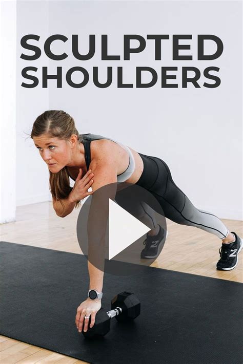 7 Dumbbell Shoulder Exercises For Women Nourish Move Love Best Shoulder Workout Shoulder