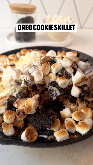 This Oreo Cookie Skillet Will Up Your Outdoor Dessert Game Recipe