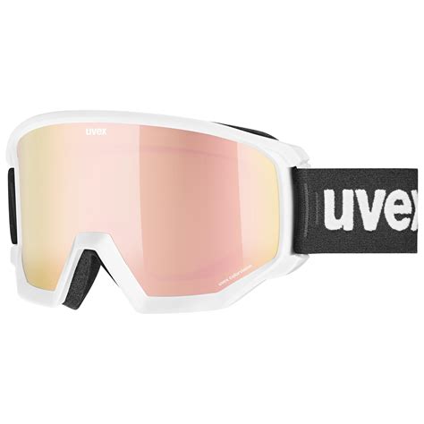 Uvex Athletic Cv White Matt Mirror Rose Ski Goggles Uvex Sports