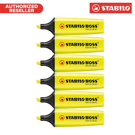 Stabilo Boss Original Highlighter Pen And Text Marker Lazada Ph