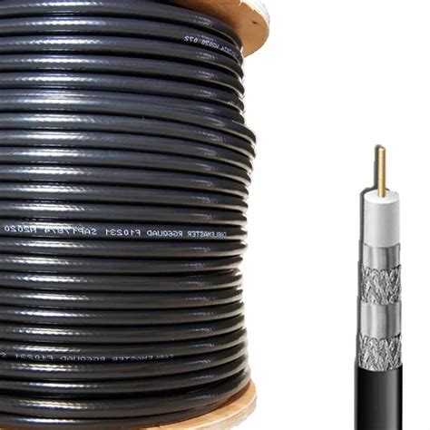 Ohm Rg Quad Shield Coaxial Cable Buy Rg Quad Shield Coaxial