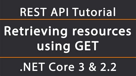 Retrieving Resources With Get Asp Net Core Rest Api Tutorial