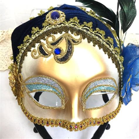 Forum Novelties Accessories Venetian Victorian Roaring 2s Half Mask