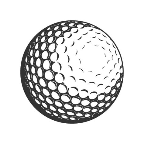 Golf Ball Vector Images Over 42 000