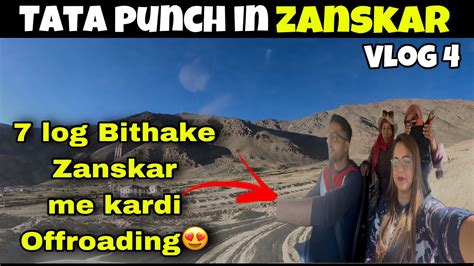 Tata Punch Ne Proud Feel Karwa Diya Zanskar Valley Me Tata Punch In