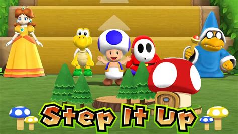 Mario Party Step It Up Daisy Vs Koopa Vs Shy Guy Vs Magikoopa Youtube