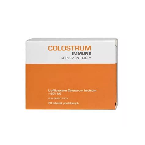 Colostrum Immune tabletki 60 sztuk opinie skład i cena Apteka