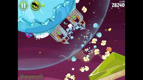 Angry Birds Space Level 4 23 Utopia 3 Star Walkthrough Youtube