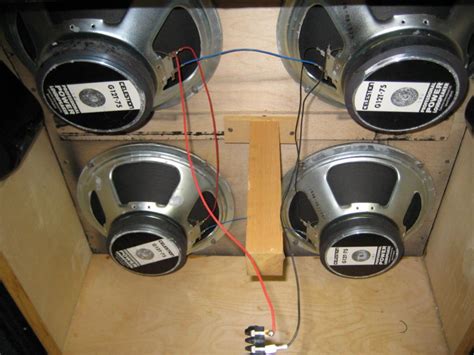 4x12 Speaker Cabinet Wiring Diagrams