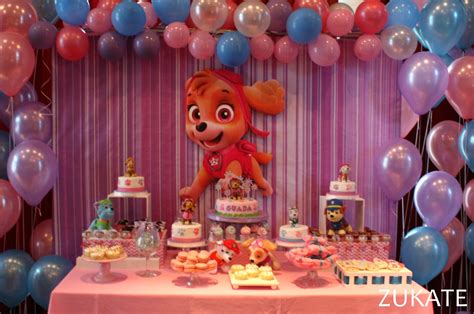 Fiesta De Skye Paw Patrol Para Guada Zukate