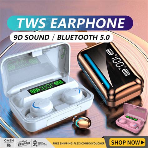 Original Wireless Headphones Tws Earphone Bluetooth Headset F9 5c Tws