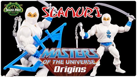 El Slamurai Blanco Masters Of The Universe Origins Snake Men Motu