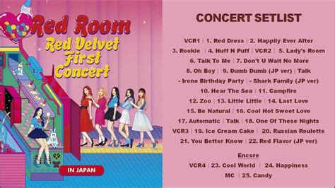 2018 Red Velvet 1st Concert Red Room In Japan [full] Youtube