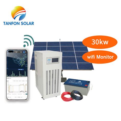 30kw Solar System Off Grid With Batteries Price 30kva Single Phase