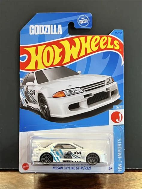 Hot Wheels Nissan Skyline Gt R R Jdm J Imports Godzilla Edition