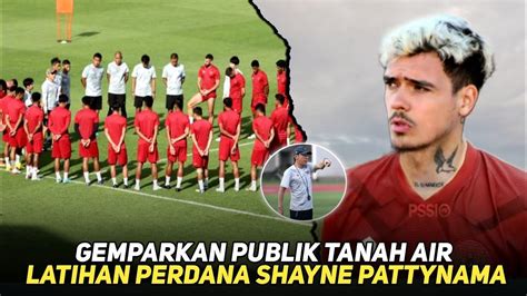 Kejutan Besar Kontribusi Besar Shayne Pattynama Sebelum Latihan