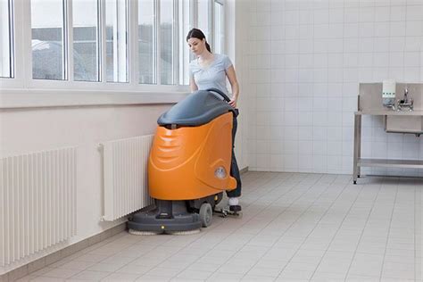 Taski Swingo 1255B Battery Powered Walk Behind Auto Scrubber Drier