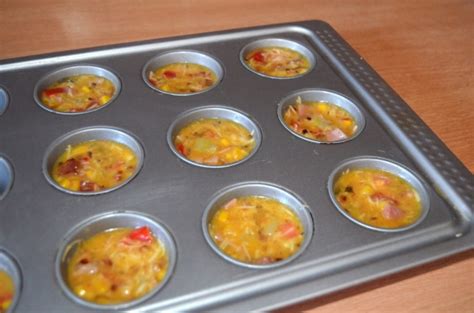 Fotorecept Vajíčkové Muffiny Chutné Raňajky či Večera Na Vašom Stole