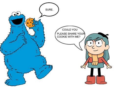 Hilda Meets Cookie Monster By Mnwachukwu16 On Deviantart