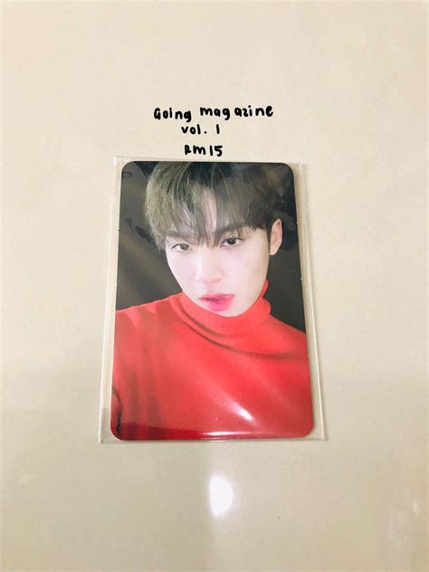 Wts Mingyu Going Magazine Volume Vol Pc Official Photocard Black