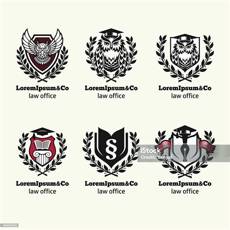 Logo Firma Hukum Ilustrasi Stok Unduh Gambar Sekarang Bagian Dari