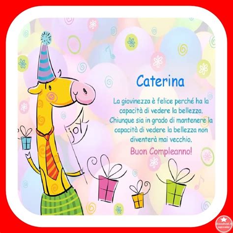 Buon Compleanno Caterina Bellissime Immagini Nuove Licondividi It