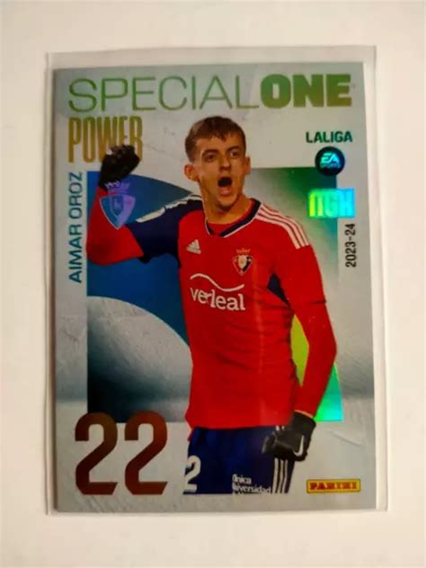 MEGACRAKS 2023 24 LA Liga Panini Ca Osasuna Specialone Power Aimar