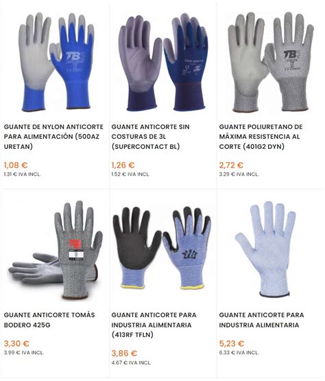 Guantes con protección anticorte Normativas métodos de uso y niveles