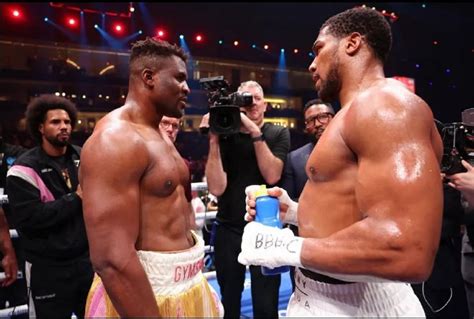 Anthony Joshua sengage à soutenir la fondation de Francis Ngannou au