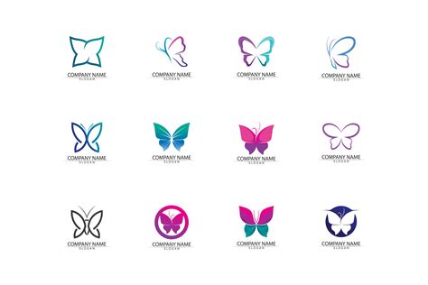 Butterfly Logo Name