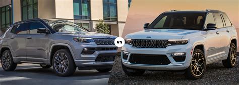 Jeep Compass Vs Jeep Grand Cherokee I Midsize Jeep Comparison