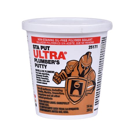 How Long Does Oatey Stain-Free Plumber’s Putty Take to Dry? - Plumbing