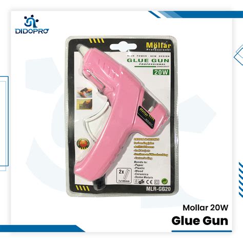 Jual Alat Lem Tembak Glue Gun Lem Bakar Cair Watt Bonus Refill Lem